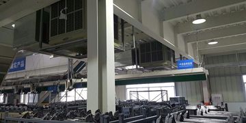 廣州華智汽車部件有限公司車間工業冷風機降溫方案