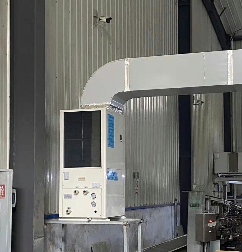 鐳雕廠降溫用工業省電空調案例.jpg 鐳雕廠降溫用工業省電空調案例.jpg